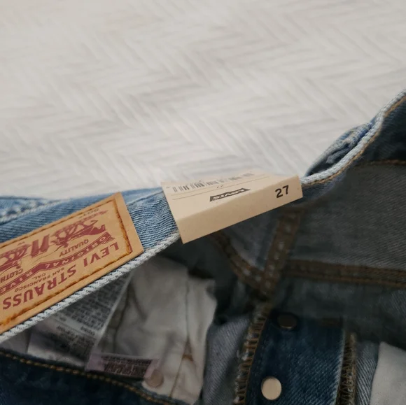 Levis Denim Shorts 501 Shorts - Picture 4 of 4